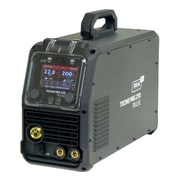 IDEAL TECNO MIG 210 PULSE LCD Black Series 4x4